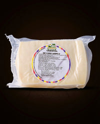 Cașcaval de casă din lapte de vacă – simplu (300g)