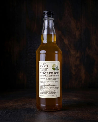 Sirop de soc concentrat – artizanal pentru Hugo (500ml)