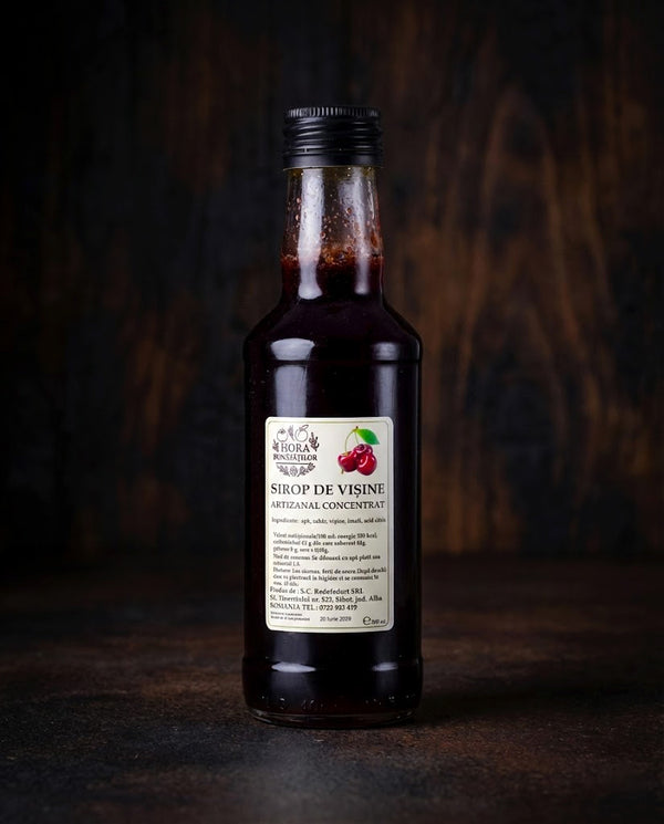 Sirop de vișine concentrat – artizanal (200ml)
